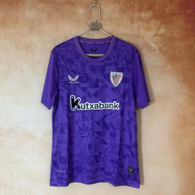 2025-26 Athletic Bilbao Goalkeeper Purple Jersey - Fan Edition