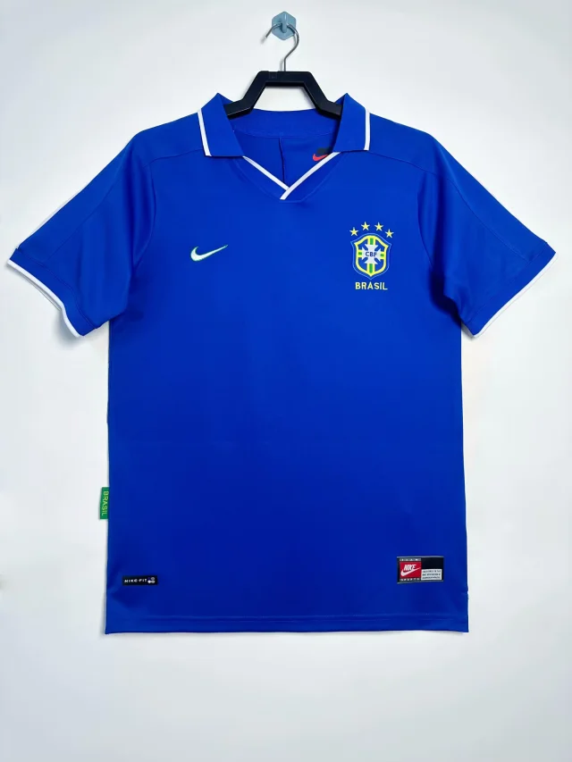 1997 Brazil Away Jersey - Retro Edition