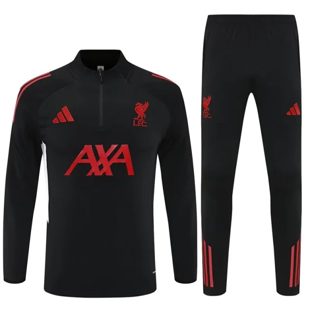 2025-26 Liverpool Black Kit training jersey