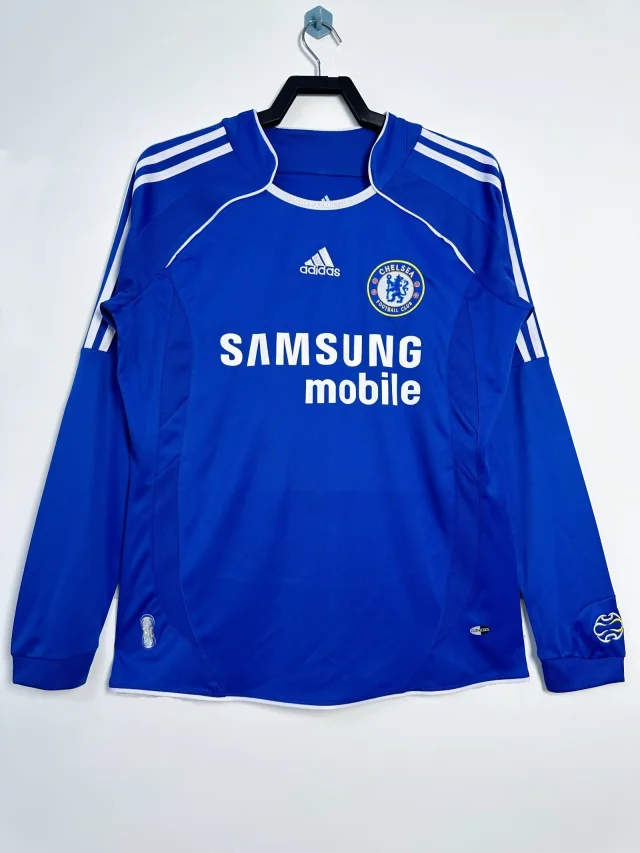 2006/07 Chelsea Home Long Sleeve Shirt - Retro Edition