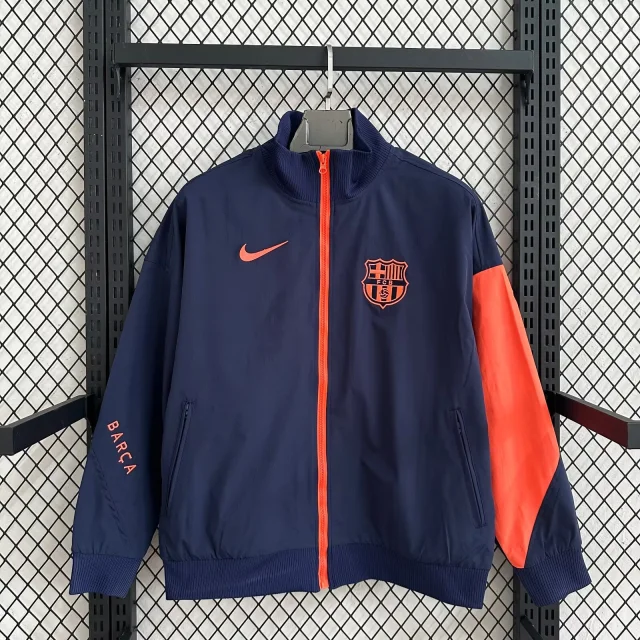 2025-26 Barcelona Second Team Outdoor Training Jersey - Windbreaker Edition