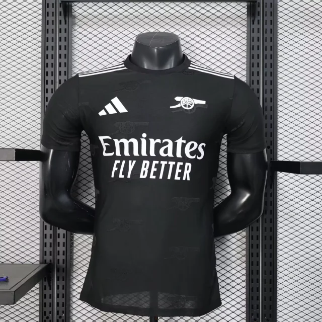 25-26 Arsenal Special Edition Black Jersey - Player Edition