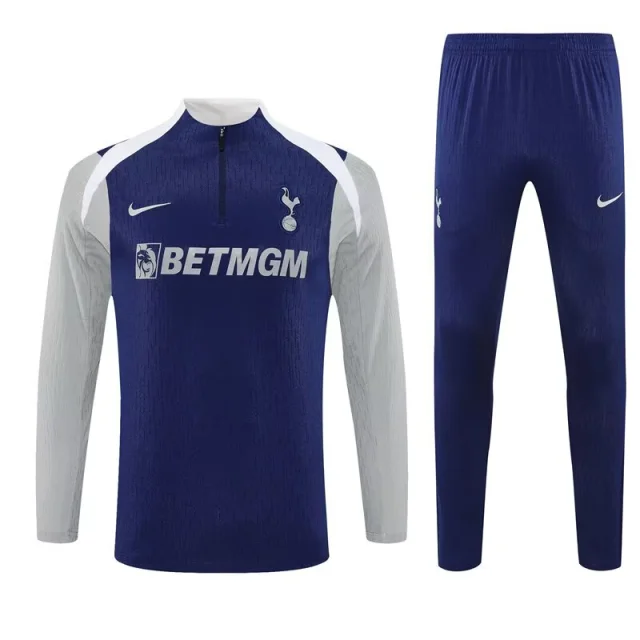 25-26 Season Tottenham Hotspur Royal Blue Jersey - Half-Drawn Set