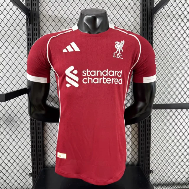 2025-26 Liverpool Home Jersey - Player Edition
