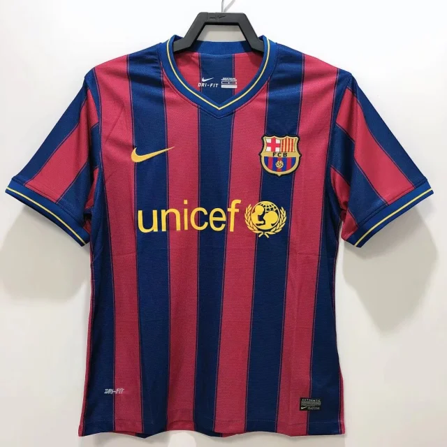 09/10 Barcelona Home Jersey - Retro Edition