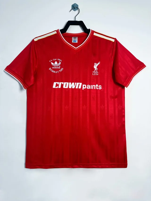 1986-87 Liverpool Home Shirt - Retro Edition