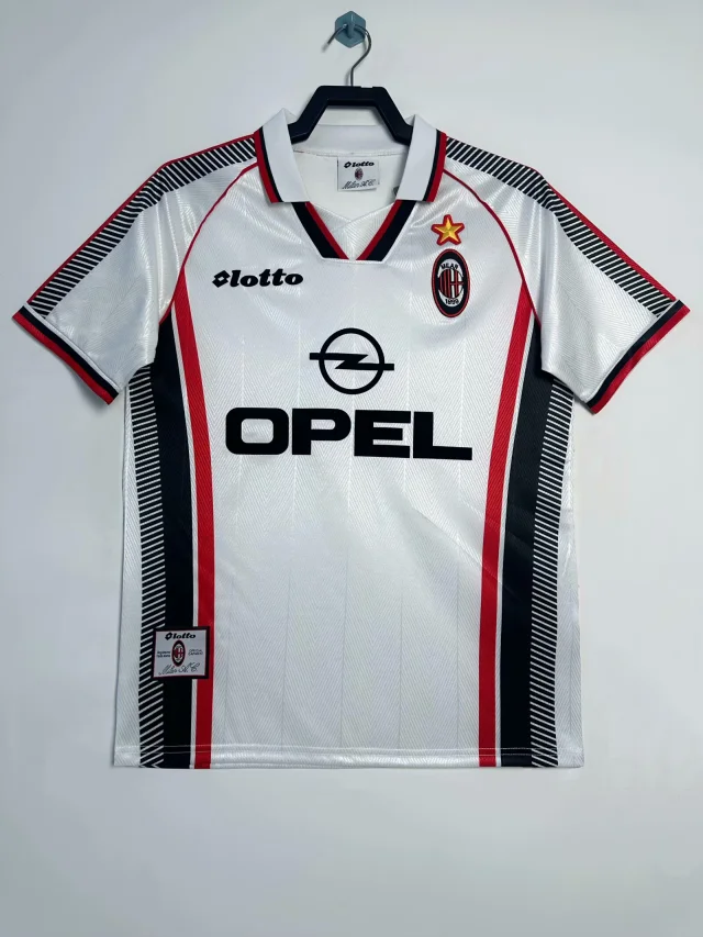 1997-98 AC Milan Away Shirt - Retro Edition