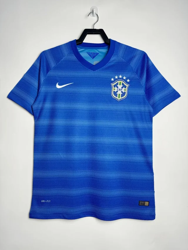 2014 Brazil Away Jersey - Retro Edition
