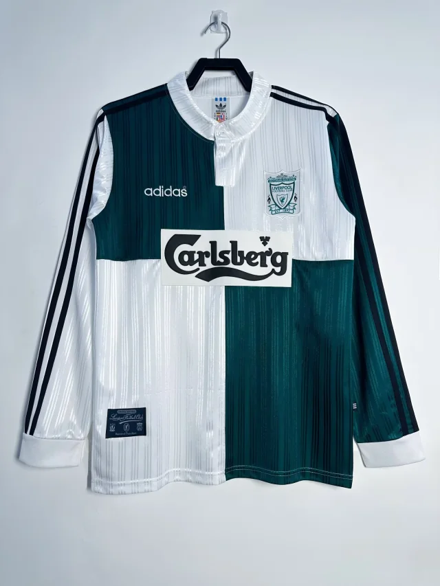 1995/96 Liverpool Away Long Sleeve Shirt - Retro Edition