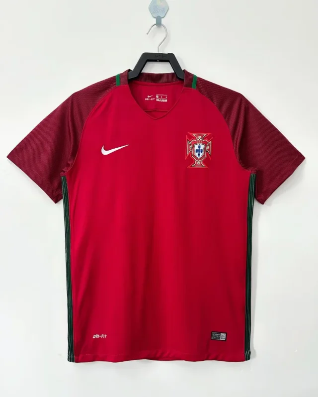 2016 Portugal Home Jersey - Retro Edition