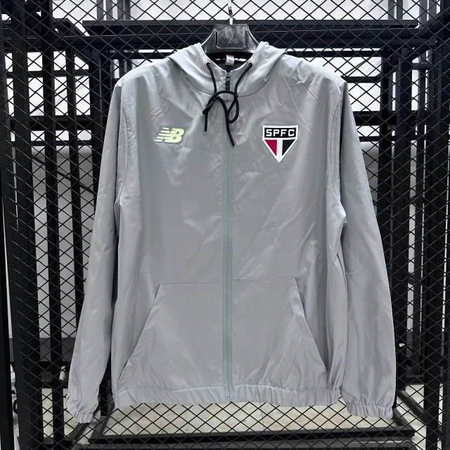 2025-26 Sao Paulo Waterproof Hoodie Jersey - Windbreaker Edition