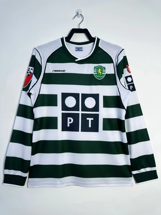 2001/03 Lisbon Home Long Sleeve Shirt - Retro Edition
