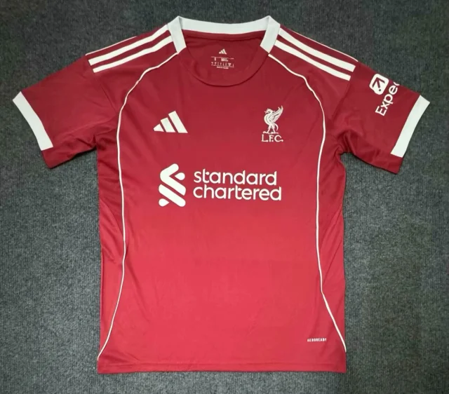 2025-26 Liverpool Home Jersey - Fan Edition