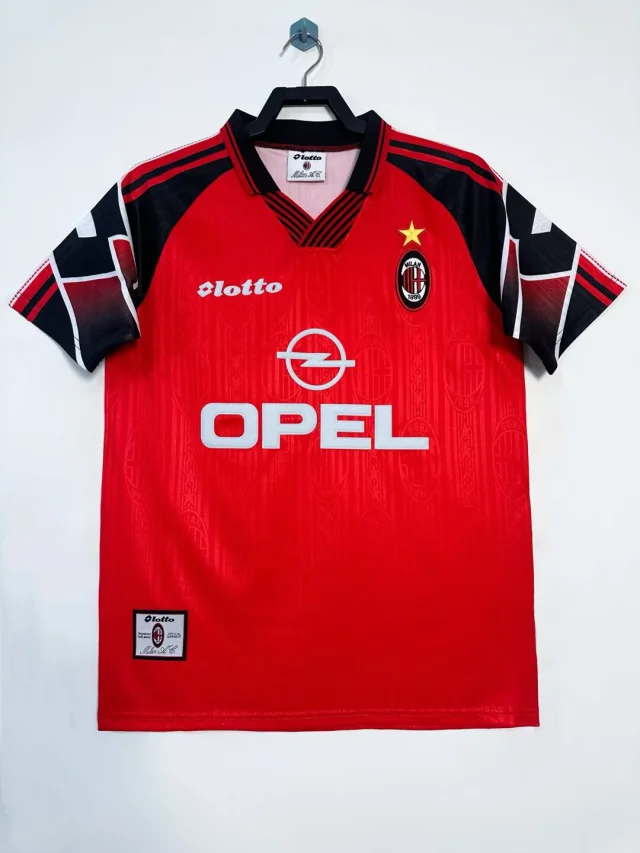 1997-98 AC Milan Red Special Edition 0 Shirt Retro Edition