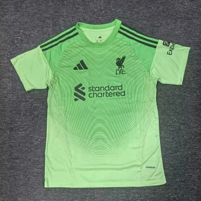 2025-26 Liverpool Goalkeeper Green Jersey - Fan Edition