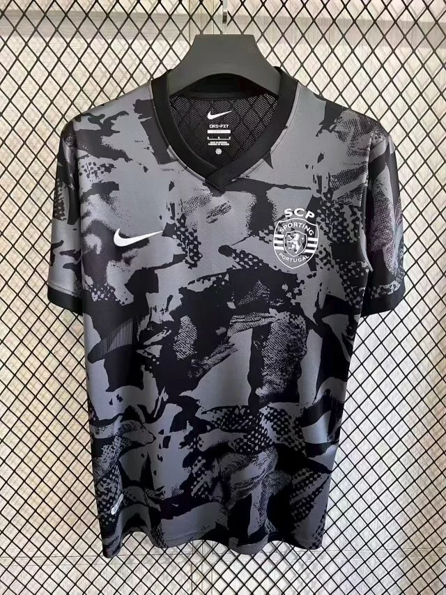 2025-26 Lisbon  Jersey Black - Fan Edition