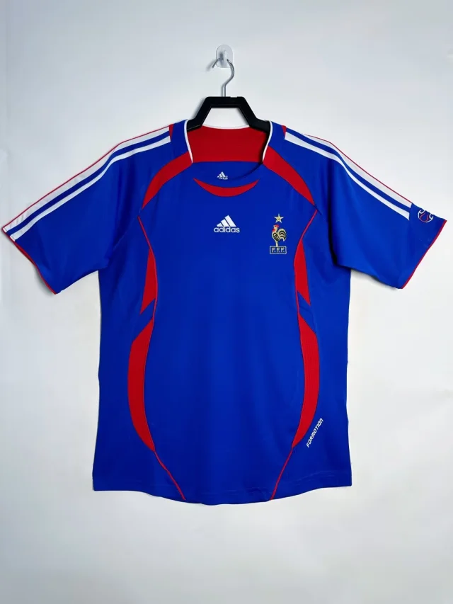 2006 France Home Jersey - Retro Edition