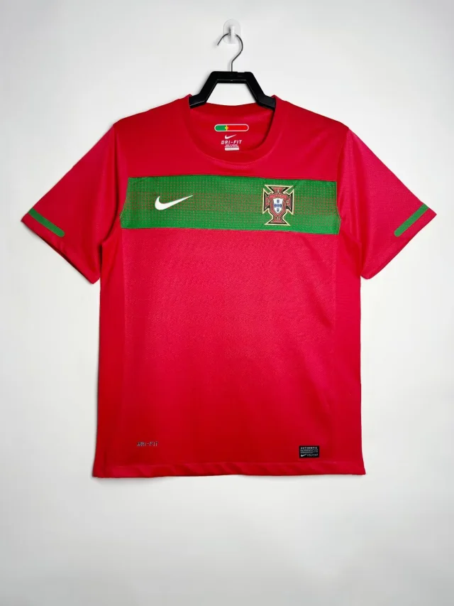 2010 Portugal Home Jersey - Retro Edition