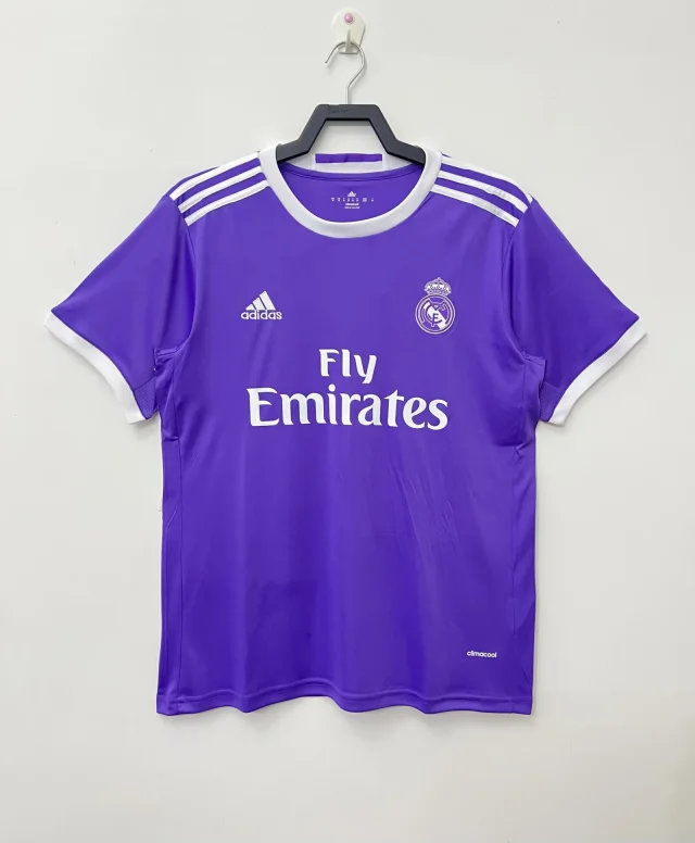 16-17 Real Madrid Away Jersey - Retro Edition