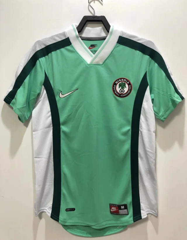 1998 World Cup Nigeria Home Jersey - Retro Edition