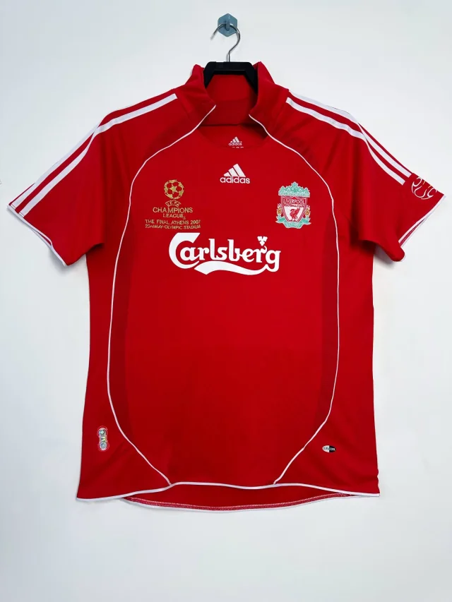 2006/08 Liverpool FC Home Champions League Kit - Retro Edition