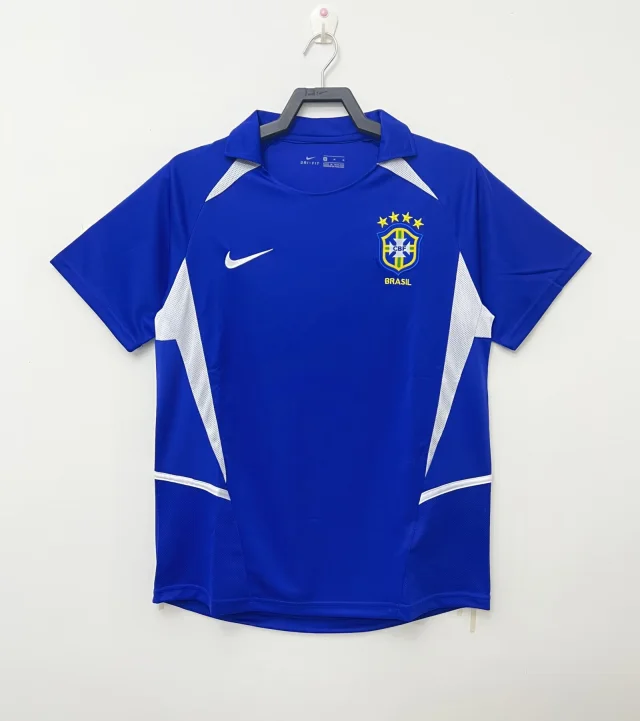 02 Brazil Away Jersey - Retro Edition