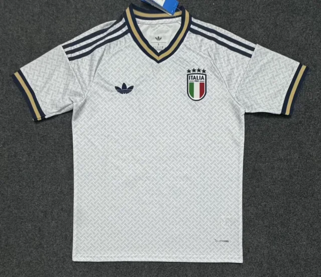 2025-26 Italy Away White Shirt - Fan Edition