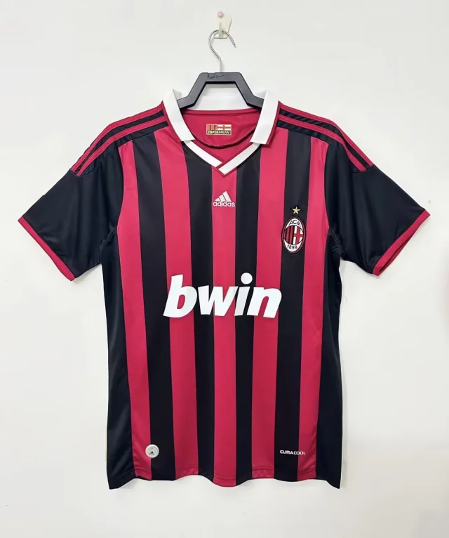 2009-10 AC Milan Home Jersey - Retro Edition