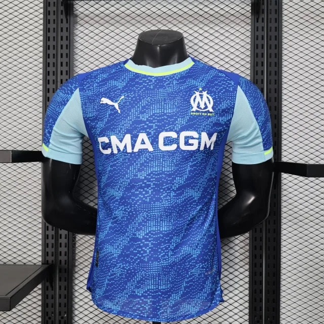 25-26 Marseille Second Away Jersey - Player Edition