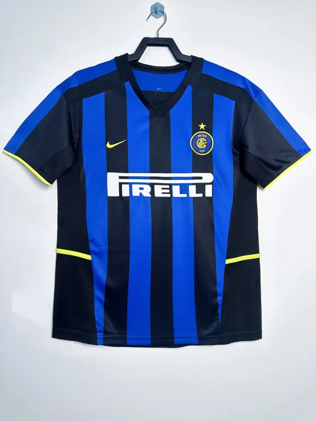 2002-03 Inter Milan Home Jersey - Retro Edition