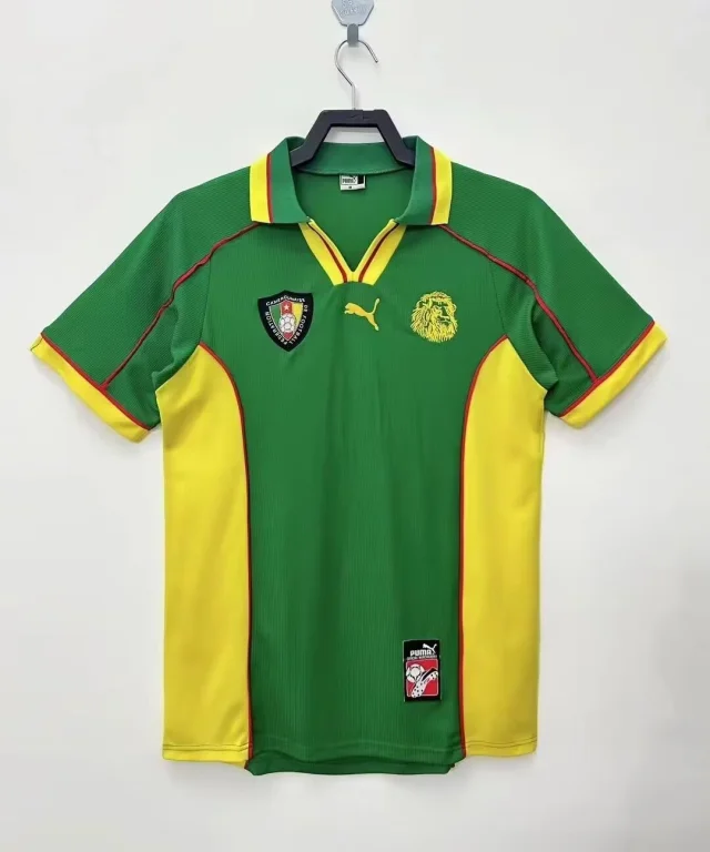 1998 Cameroon Home Jersey - Retro Edition