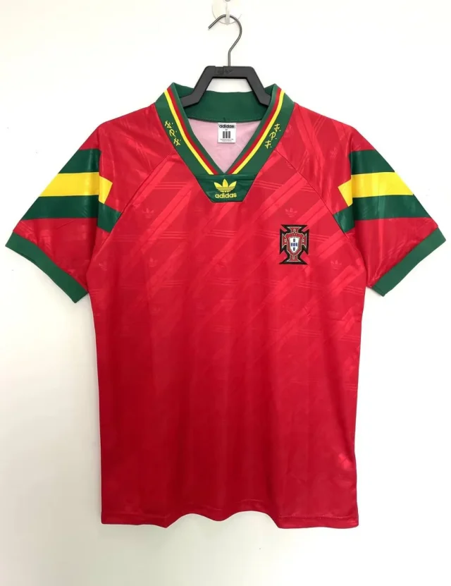 1992/94 Portugal Home Shirt - Retro Edition
