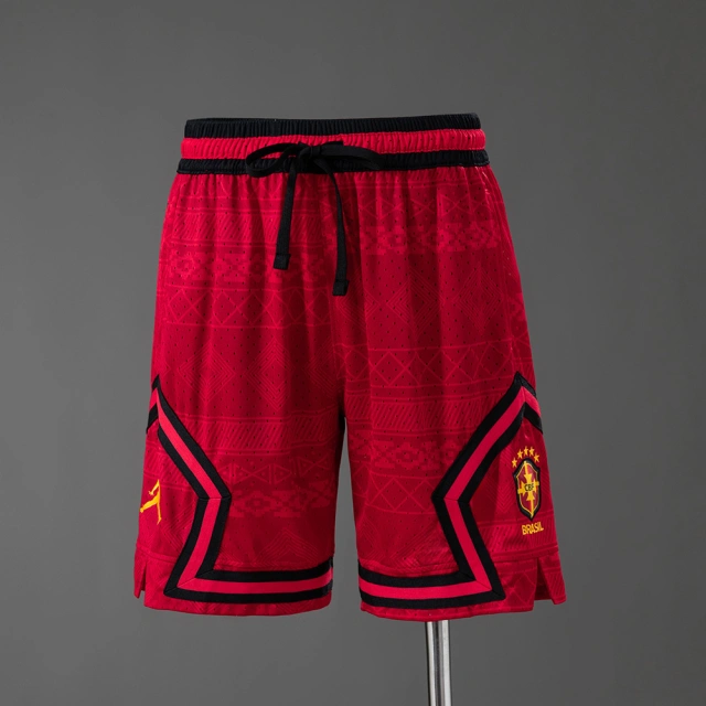 Brazil 2026 Basketball Shorts Red