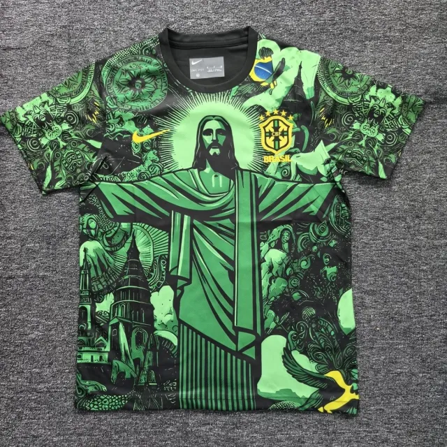 2025-26 Brazil Special Edition Statue of Liberty Football Jersey -Fan Version