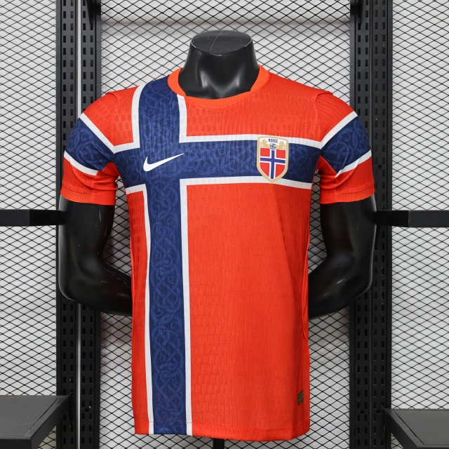 26-27 Norway Red Home Jersey - Player Version