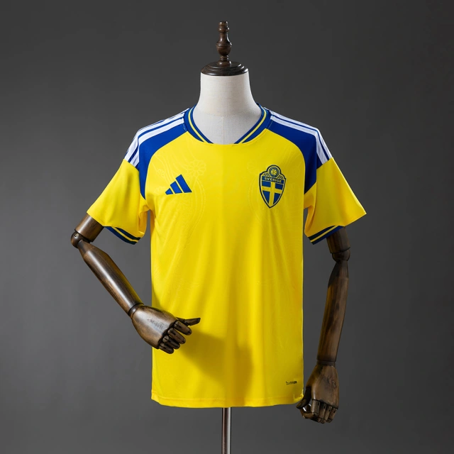 2026-2027 Sweden World Cup Home Fan Edition Jersey