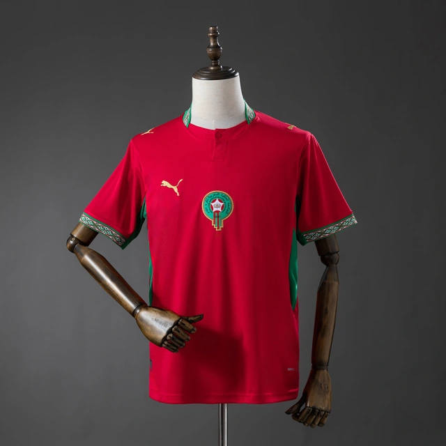 2026-2027 Morocco World Cup Home Fan Edition Jersey