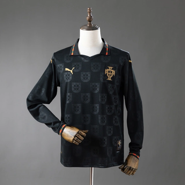 2026 Portugal Away Long-Sleeve Soccer Jersey