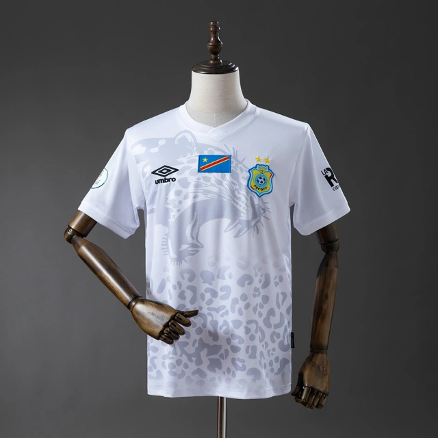 2026-2027 Congo World Cup Away White Fan Edition Jersey