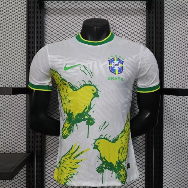 2025-26 Brazil Special Edition White Jersey - Player Edition