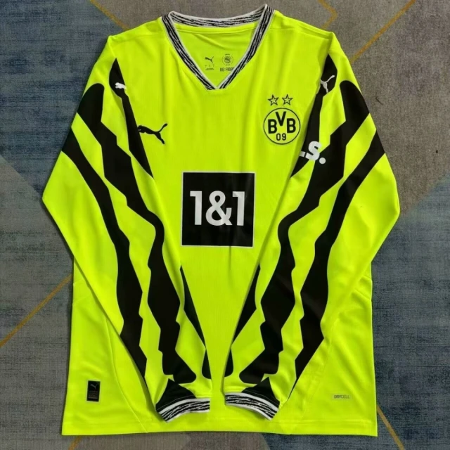 2025-26 Borussia Dortmund Fan Edition Long-Sleeve Jersey