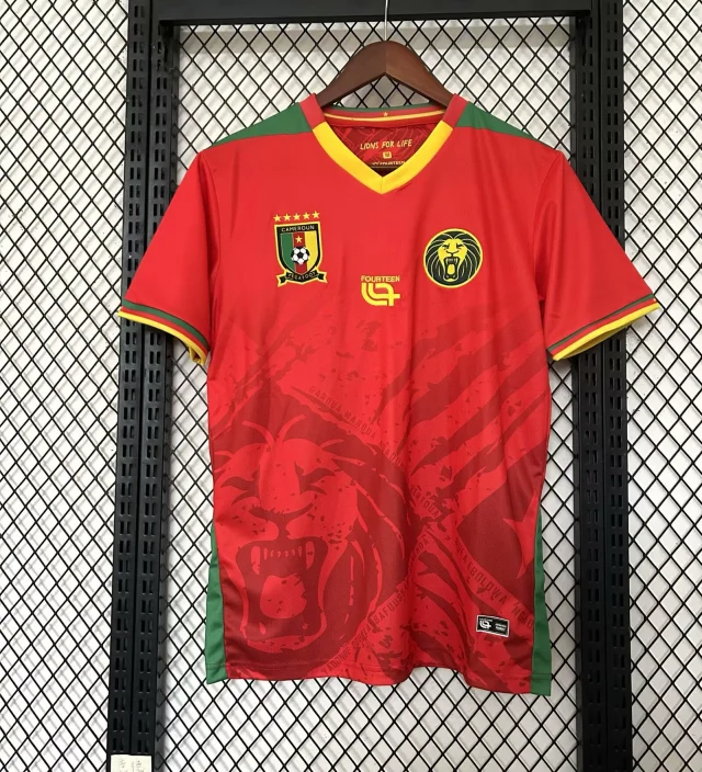 2025-26 Cameroon Red - Jersey - Fan Edition