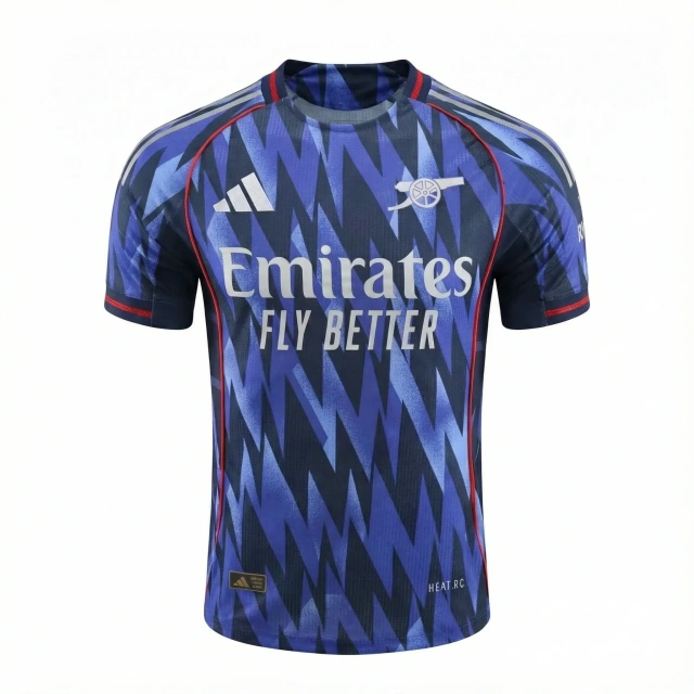 Arsenal Blue Jersey 2025-26 New Season - Player Edition