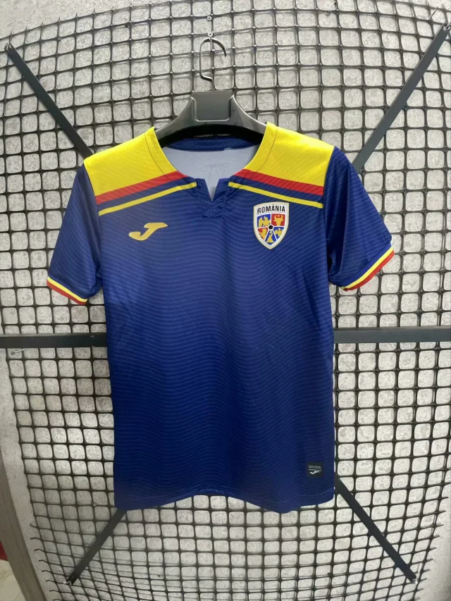 25-26 Romania Black Second Away Jersey - Fan Version