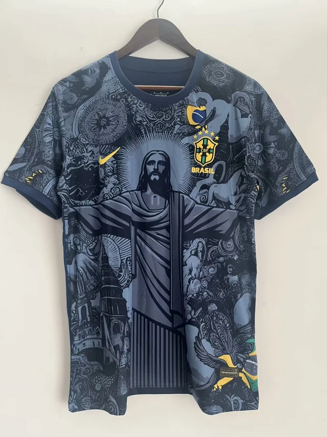 2024-25 Brazilian Black and Gray Jesus Special Edition