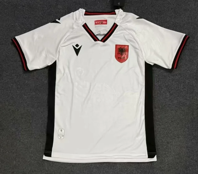 2025-26 Albania White Jersey - Fan Version