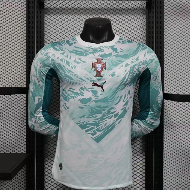 2026-2027 Portugal World Cup Away Long-Sleeve Player Jersey