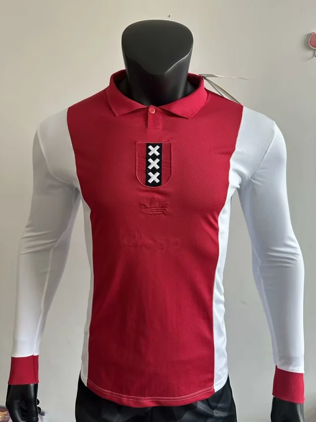25-26 Ajax long-sleeved jersey fan version
