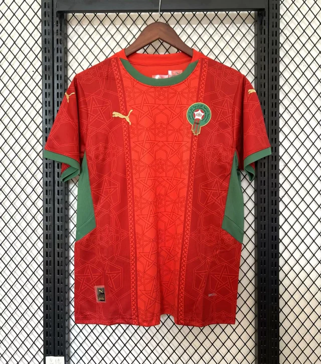 2025-26 Morocco Home Jersey - Fan Edition