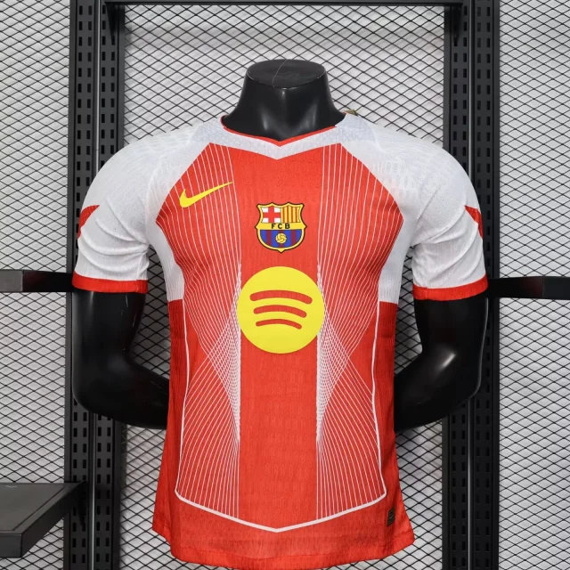 2025.26 Barcelona Special Edition Red Jersey - Player Edition